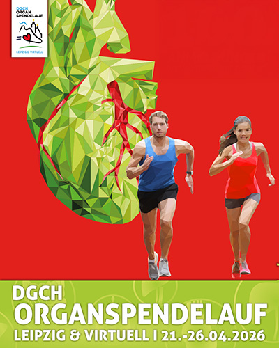 Jetzt anmelden zum DGCH Organspendelauf 2026